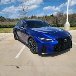 Ultrasonic blue mica 2022 Lexus IS 350 F